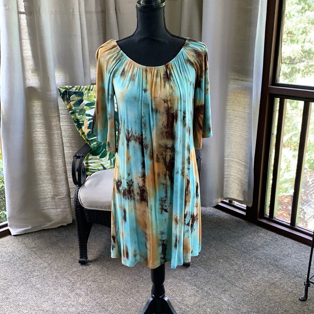 Tie Dye Boutique Dress